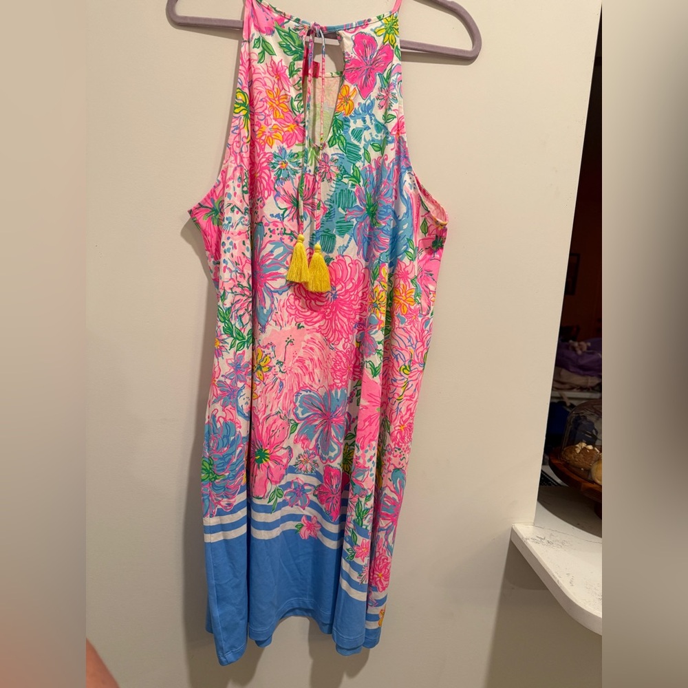 Lilly Pulitzer Margot “Paradise Found” Swing Dress - Size XL - Picture 5 of 10